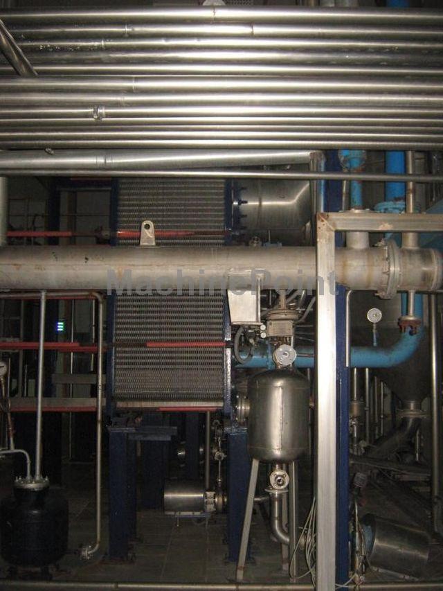 Other Dairy Machine Type - ALFA LAVAL - Three Effect, Plate Evaporator, 7500 Liter/hour water evaporation